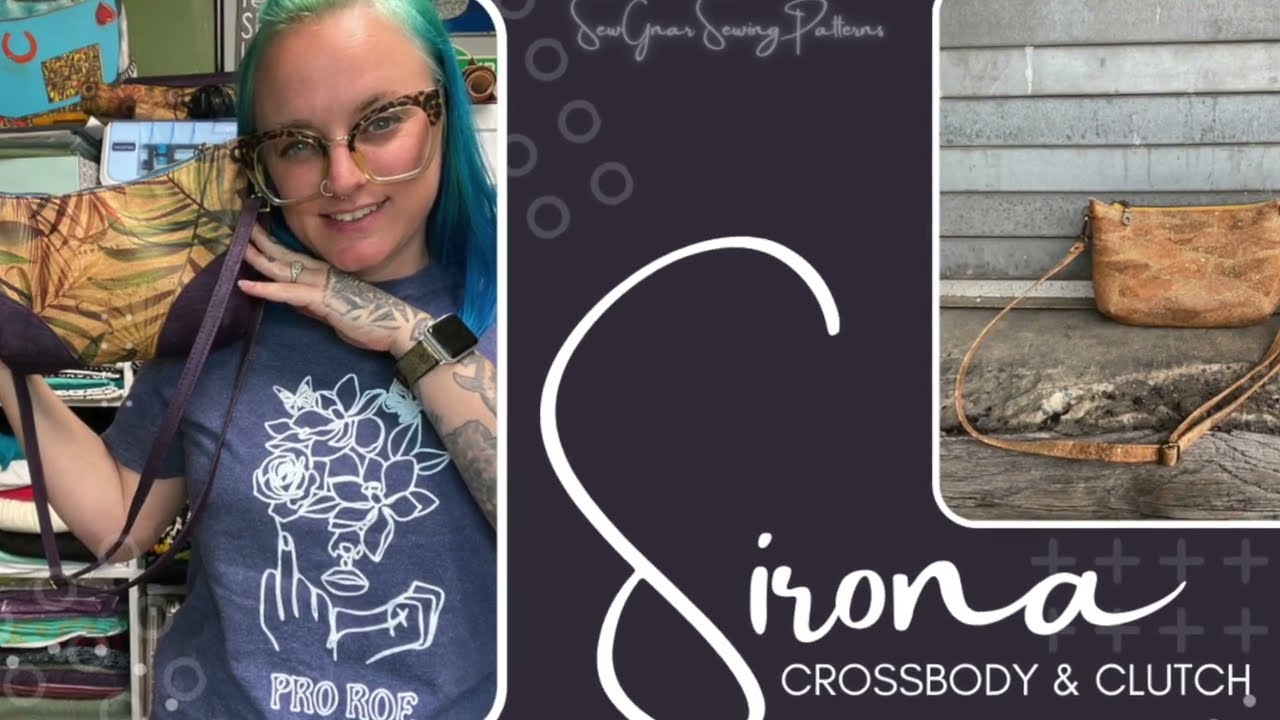 Sirona Crossbody & Clutch - SewGnar Sewing Patterns