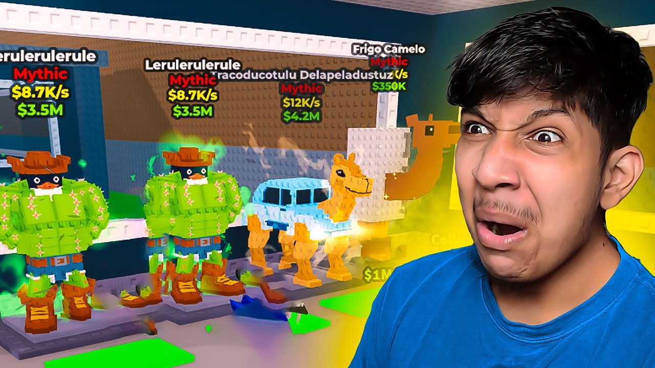 Unlocking MYTHIC Pets in Steal a Brainrot 🤑| ROBLOX INDIA |