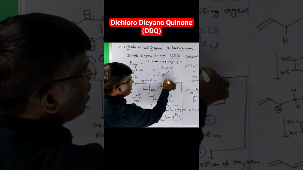 Дихлордицианохинон (DDQ) | Реагенты в органической химии | CSIR NET IIT-JAM GATE IIT-JEE NEET