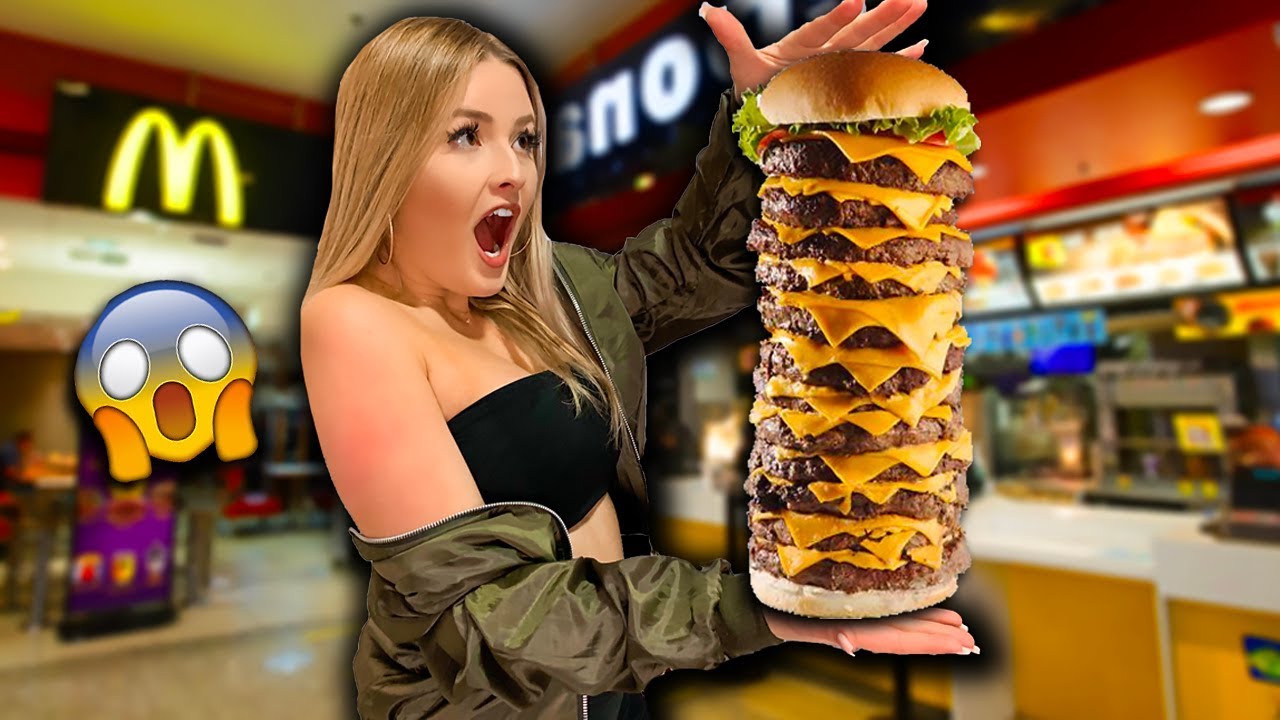 🍔COMENDO COMIDAS GIGANTESSS 😱 ‹ Morgana Santana ›