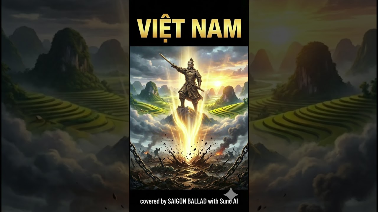 VIỆT NAM by SAIGON BALLAD with Suno AI,#amnhackhongbiengioi 