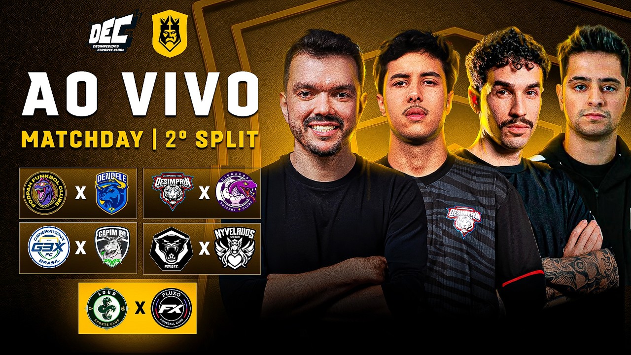 🔴AO VIVO:  MATCHDAY#1 DO 2º SPLIT DA KINGS LEAGUE COM A CABINE LOW PROFILE!👑