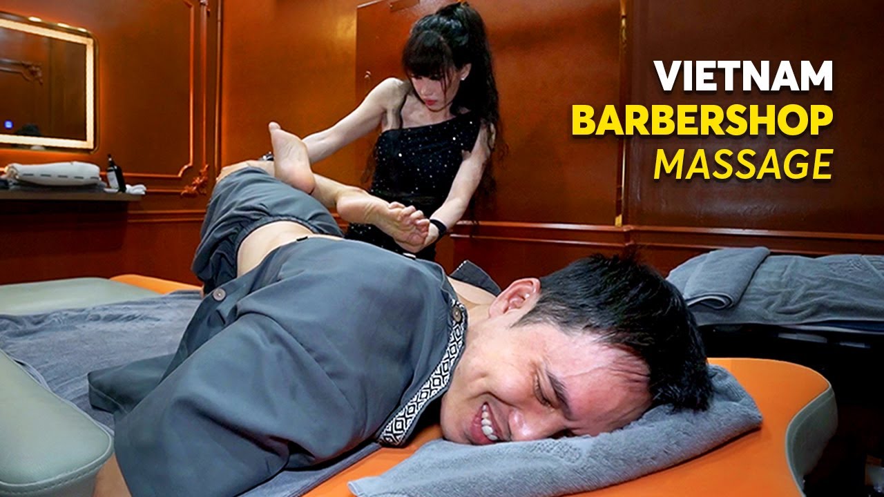 ASMR Вьетнамский массаж в парикмахерской для глубокого расслабления и сна