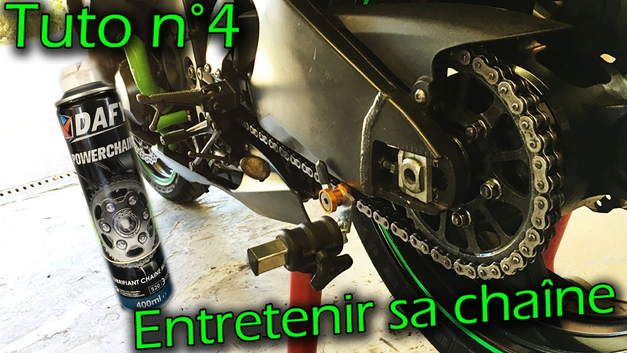 MotoVlog #Tuto / N°4 : entretenir sa chaîne