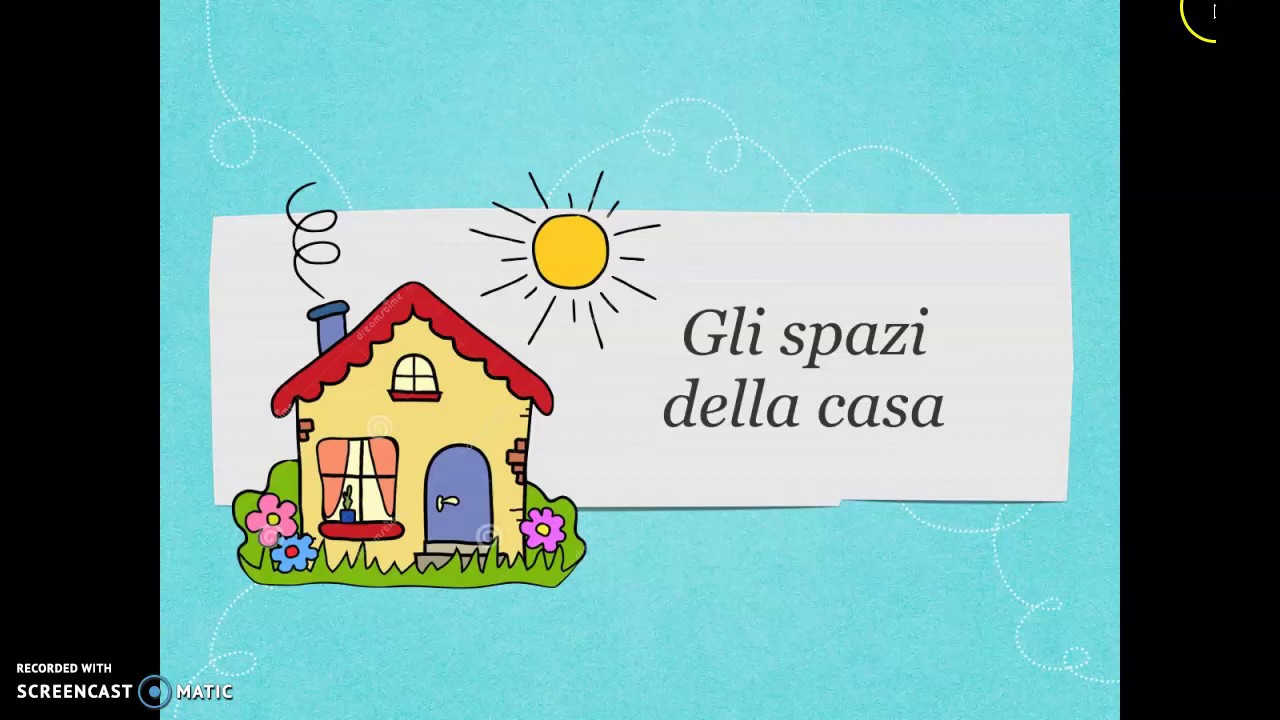 GLI SPAZI DELLA CASA