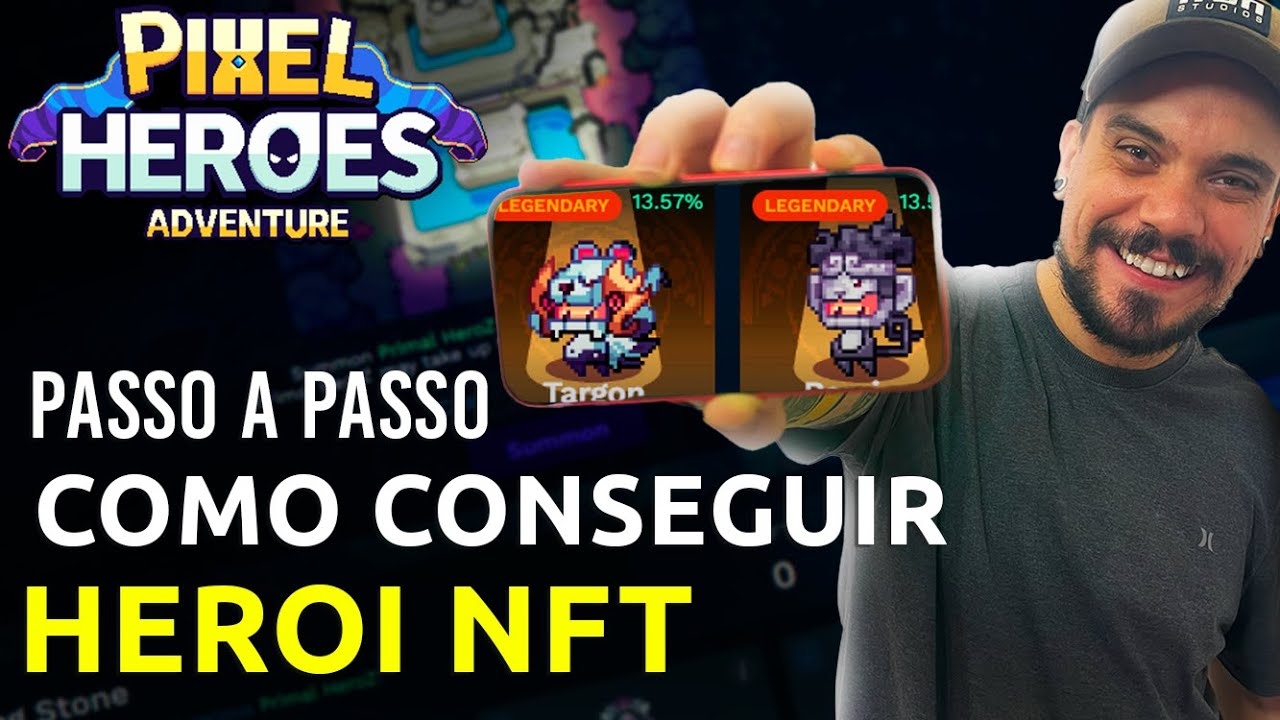 Como CONSEGUIR PEDRAS de INVOCAÇÃO e HEROIS NFT! Pixel Heroes Adventure #11