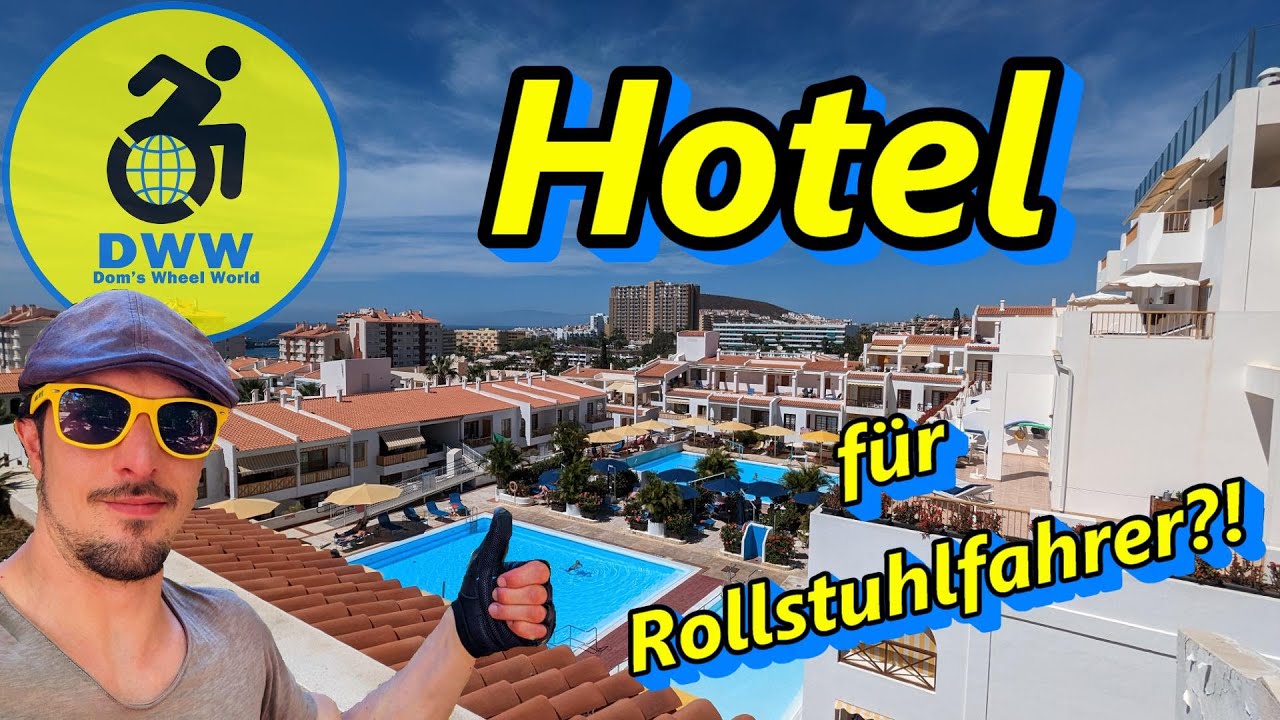 Urlaub mit Rollstuhl Teil 2♿ Hotel MarYsol -Teneriffa Urlaub - DWW 46