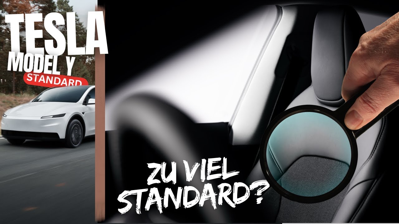 Tesla Model Y Standard - Zu Standard für 40K€? | Ersteindruck & Vergleich