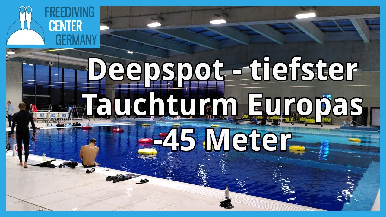 Deepspot - tiefster Tauchturm Europas