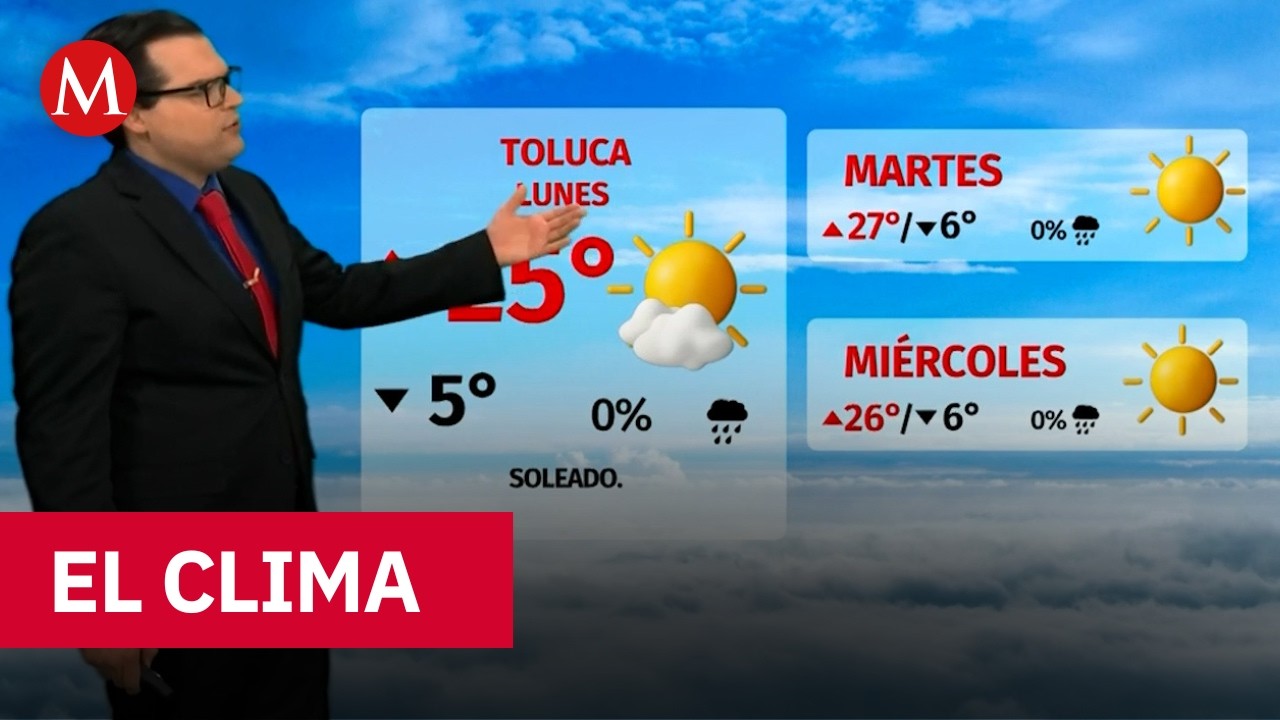 Clima de hoy lunes 16 de febrero de 2026 | Pron&oacute;stico con Nelson Valdez