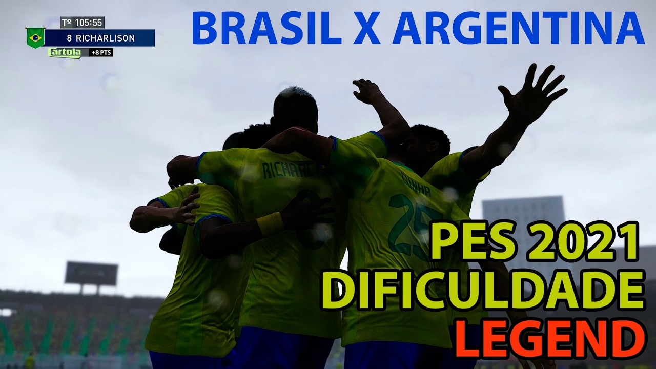 PES 2021 BMPES - BRASIL X ARGENTINA