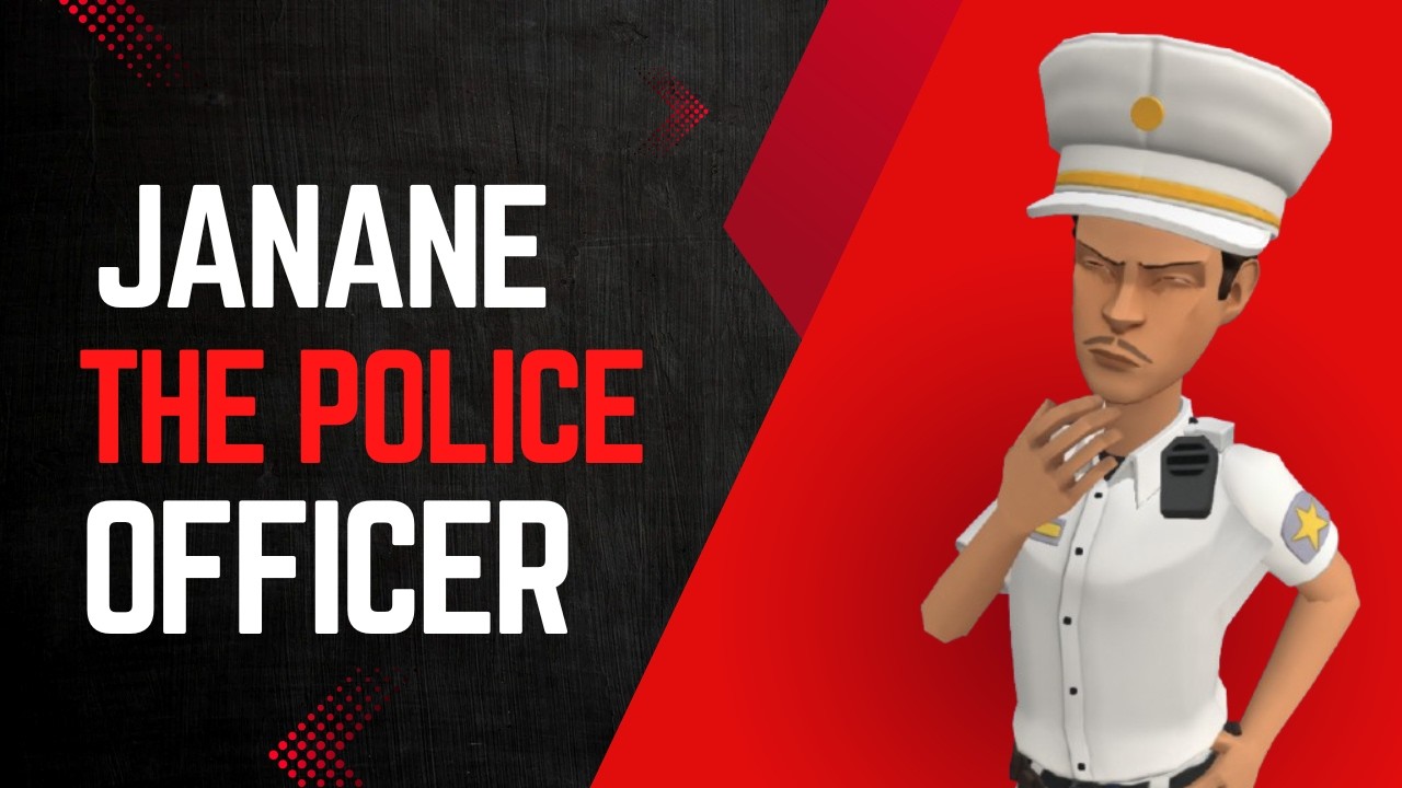 JANANE ZALIM POLICE  || DPO POLICE || FUNNY COMEDY CARTOON