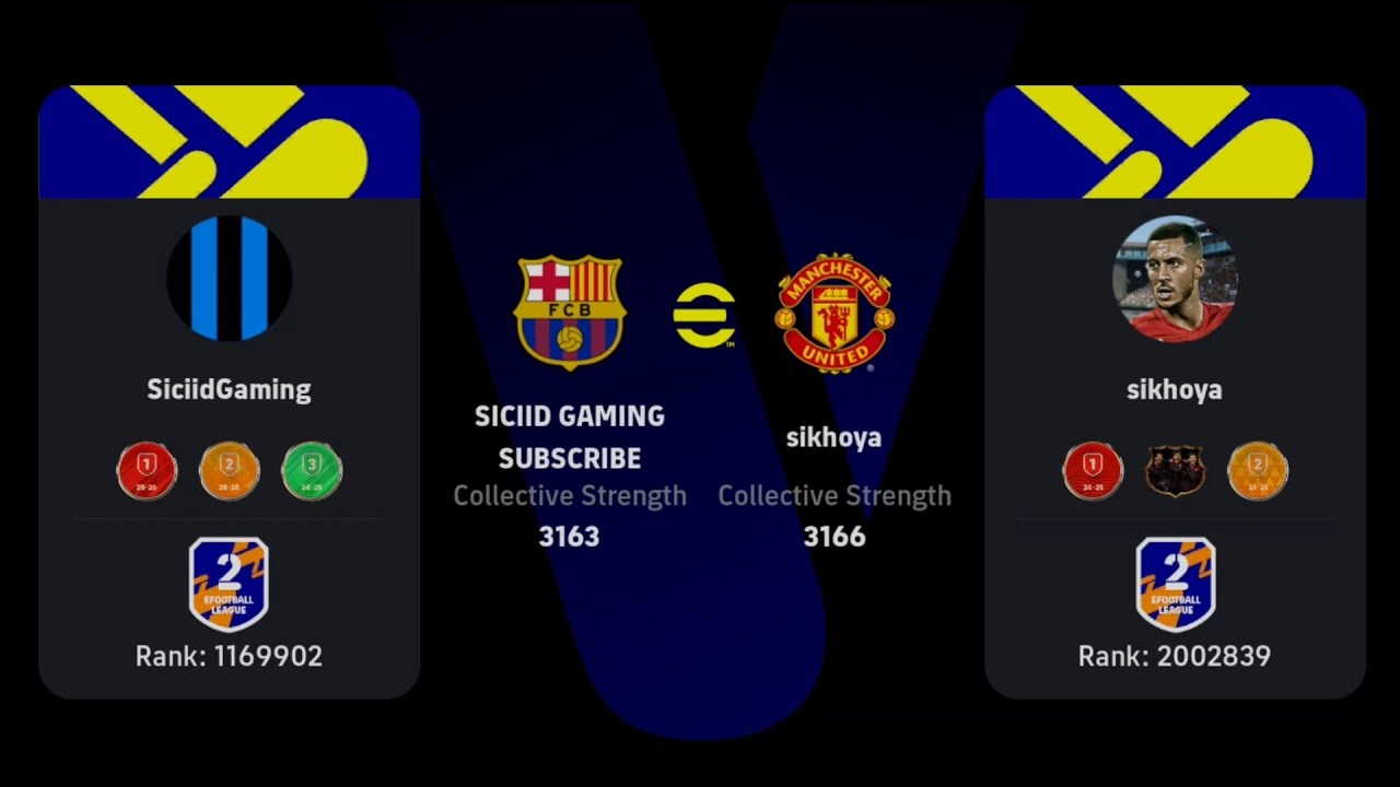 Siciid Gaming 3-2Sikhoya Come Back Efootball Mobile Division 2 #efootball #efootball2026#subscribers