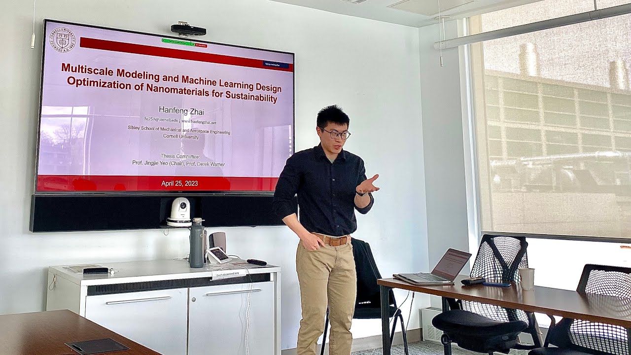 Master's Thesis Defense - Hanfeng Zhai (Cornell University)