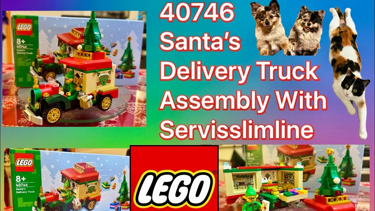 Набор Lego 40746 «Грузовик Санты» (сборка) @servisslimline @LEGO