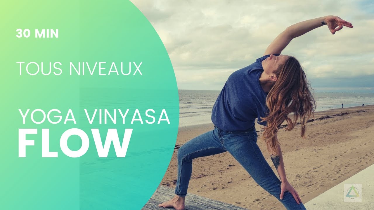 Yoga Vinyasa Flow 30 Min I Tous niveaux I Yoga avec Aur&eacute;lie M&Oslash; de World Yoga
