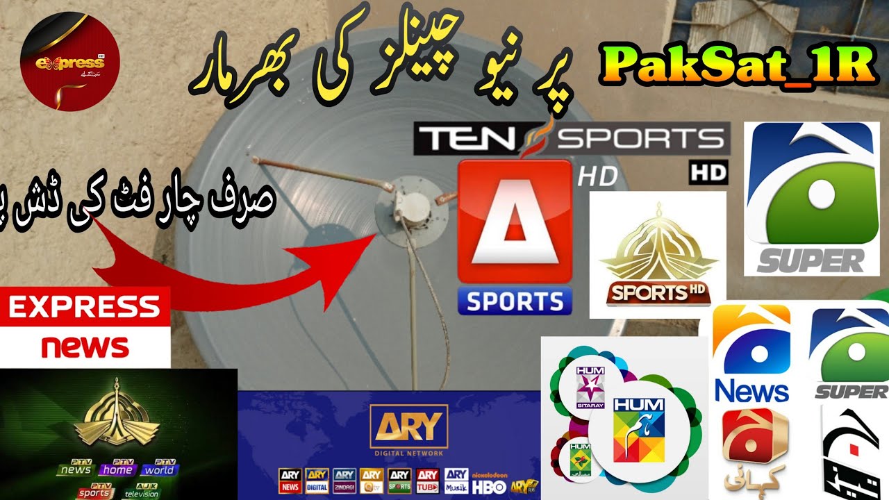 3 Big Update Of PakSat_1R || A Sports HD Come Back On PakSat_1R 38&deg;E C Band Satellite
