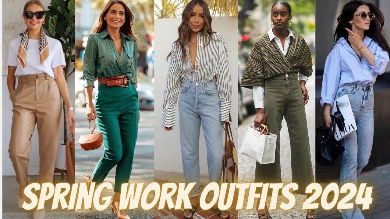 Spring Work Outfits 2024 | Spring Outfits for Women | Spring 2024 Work Outfits