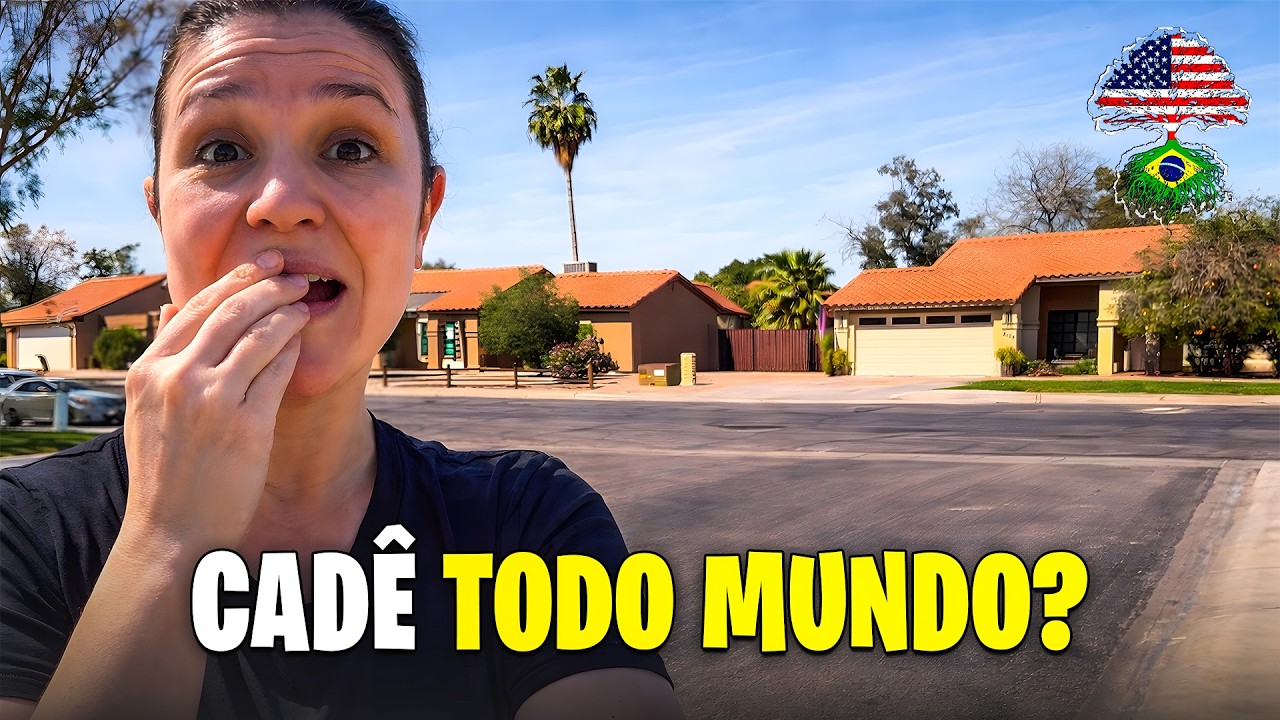 COMO É MORAR NOS EUA? No Arizona você NÃO escolhe nem a cor da sua casa 🏠