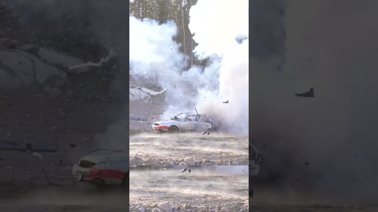 WORLD LARGEST FIRECRACKER vs car 🤪 #fireworks #explosion #donttrythisathome