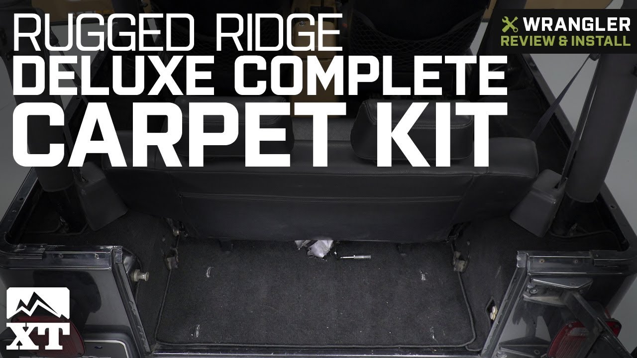 Jeep Wrangler Rugged Ridge Deluxe Complete Carpet Kit (1997-2006 TJ) Review & Install