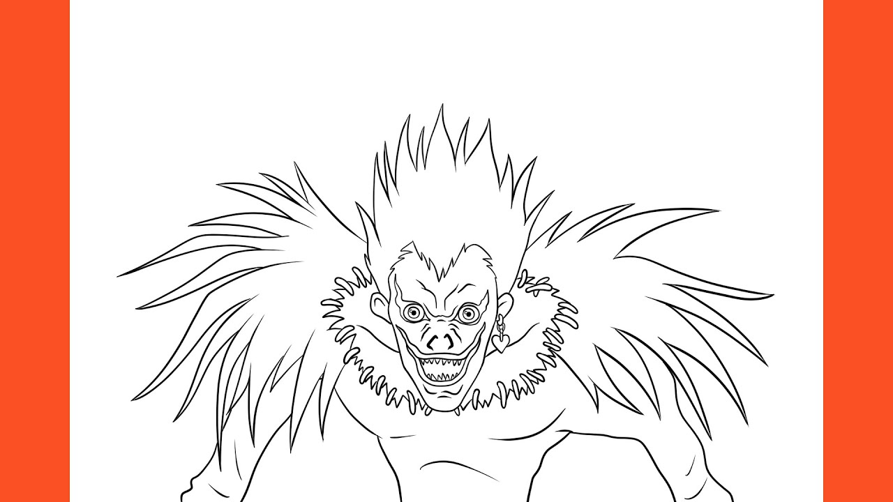 How To Draw Ryuk (Death Note)