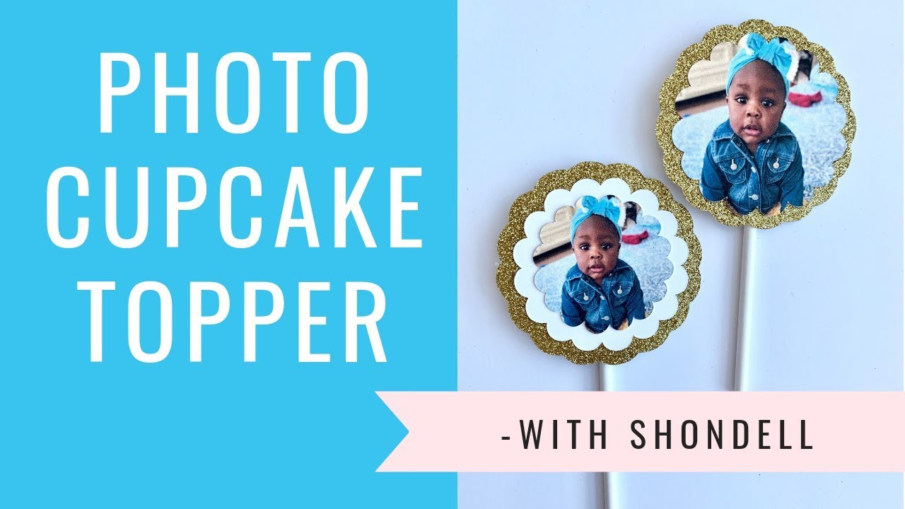 DIY Photo Cupcake Topper