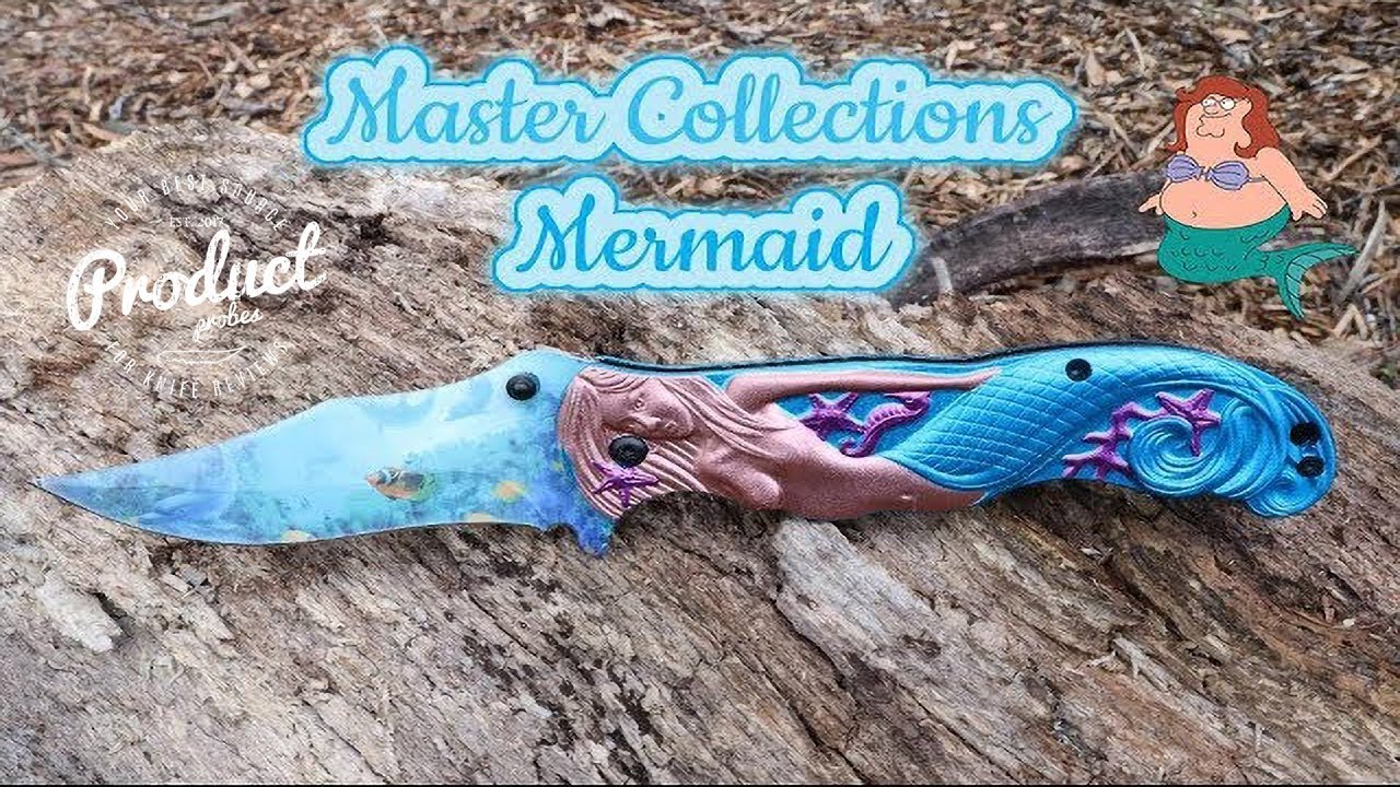 Masters Collections Tactical Mermaid Assisted Opening Pocket Knife (MC-A013)