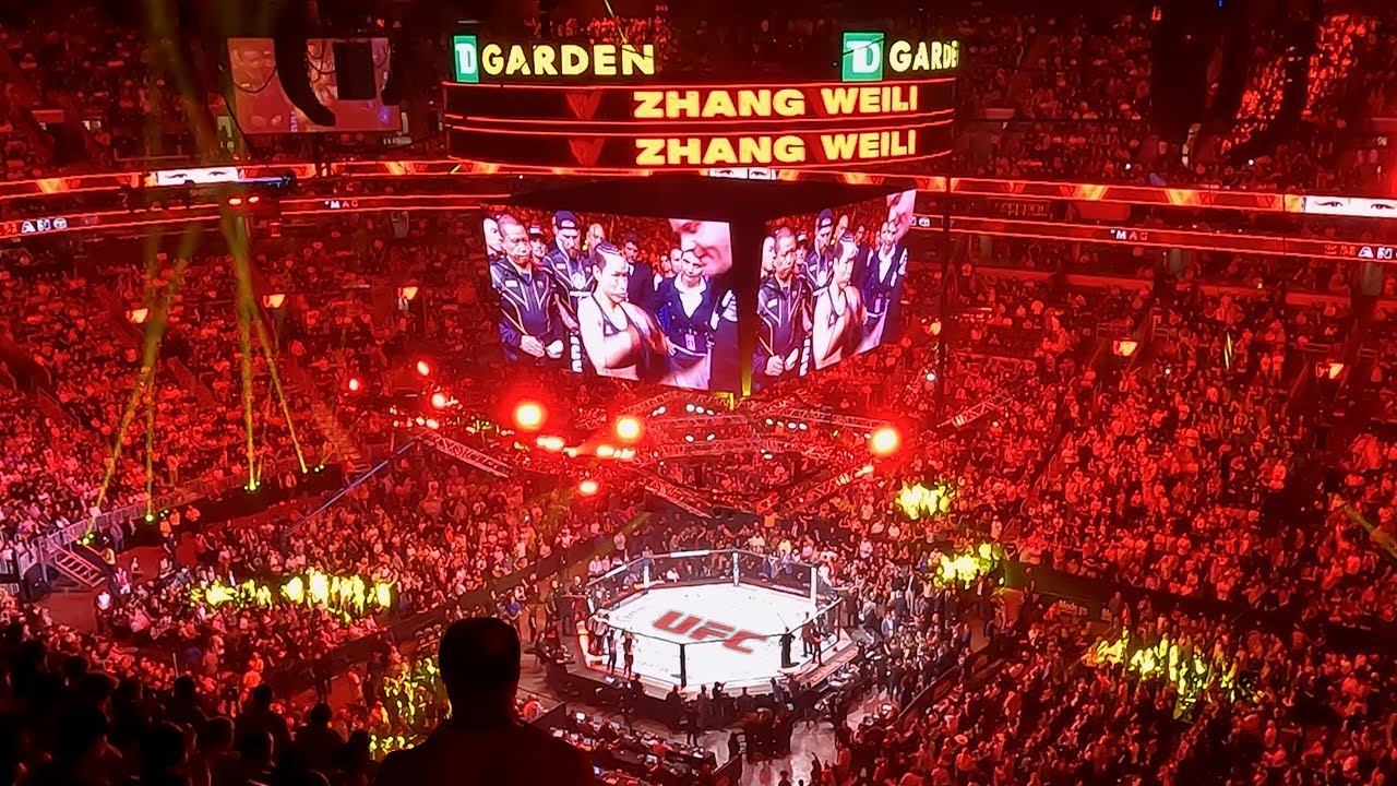 Zhang Weili's Walkout at UFC 292 in Boston | Zhang Weili vs Amanda Lemos