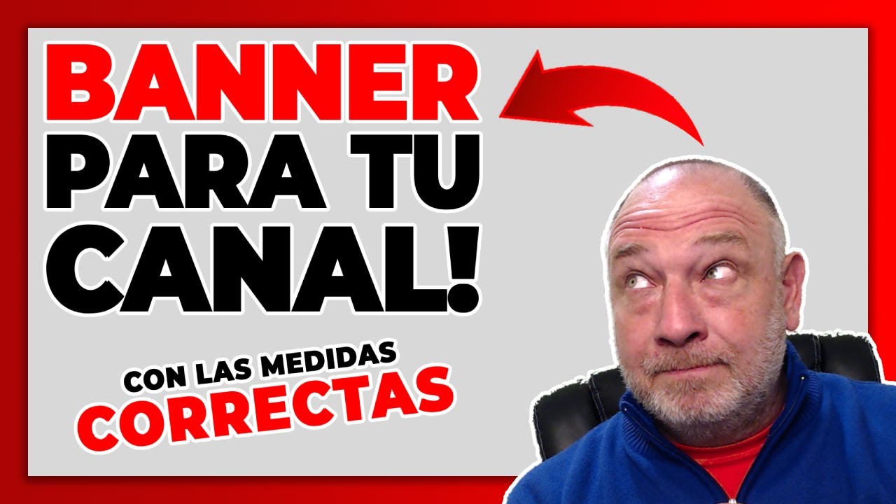 ✅ Como Hacer BANNER Para YOUTUBE (en PC usando Canva) ⭐