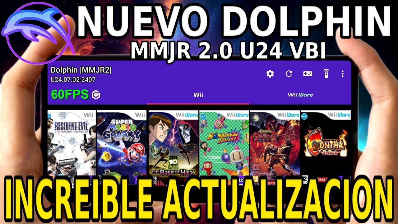 &iexcl;ADI&Oacute;S DOLPHIN MMJR 2.0! &iexcl;UNA NUEVA ERA A LLEGADO PARA LA EMULACION DE NINTENDO Wii