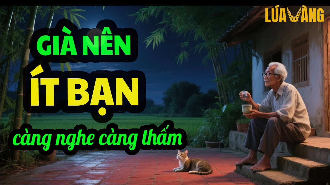 Thực Ra Về Già Bạn Nên Ít Bạn Thì Tốt Hơn - Đọc truyện Đêm Khuya Lúa Vàng
