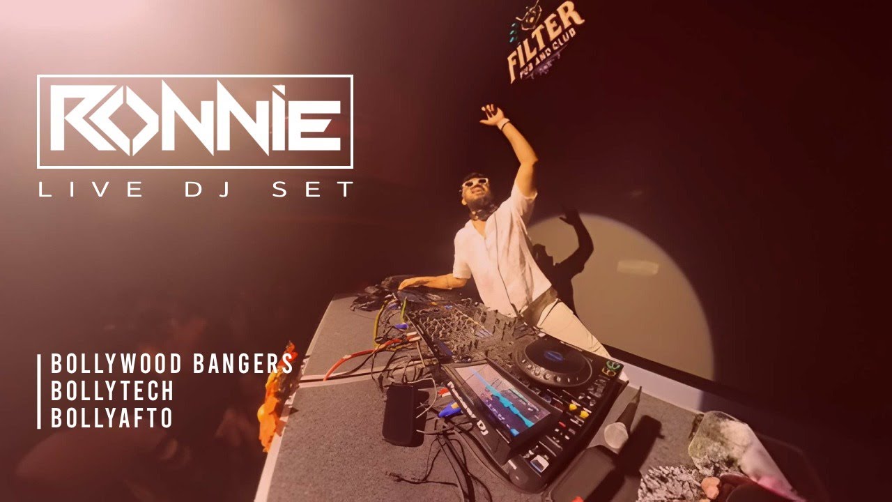 Dj Ronnie live at Bangalore | Non-Stop Party Mix | Bollywood Bangers | Bolly Afro | Bolly Tech
