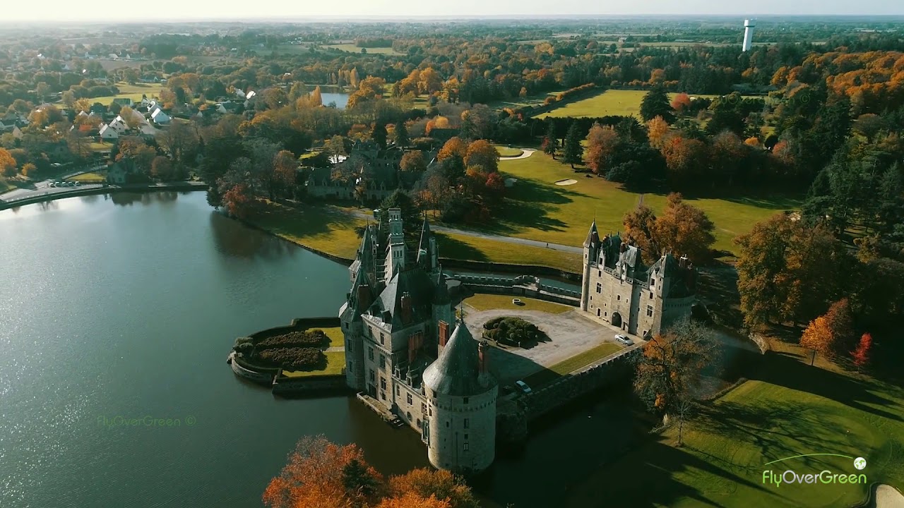 Golf de la Bretesche - drone aerial video - Overview HD