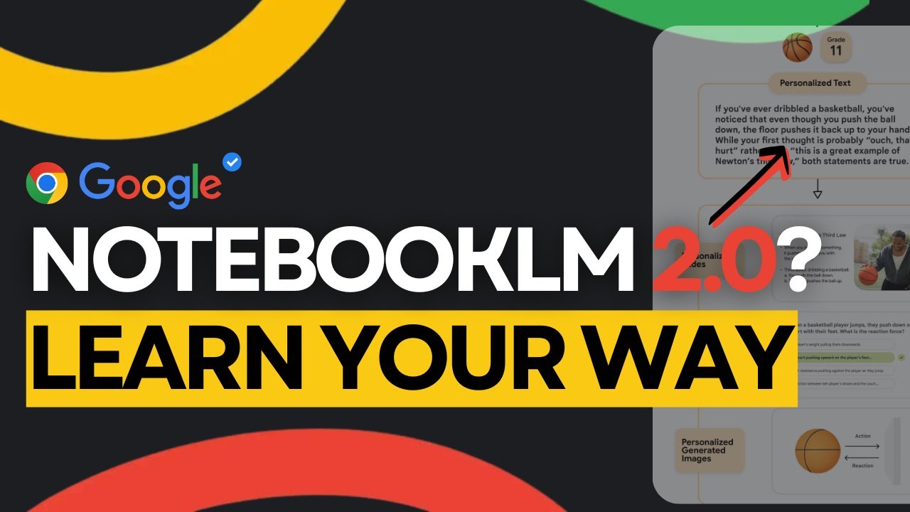 NotebookLM 2.0? Новый ИИ от Google учится так, как учитесь вы.