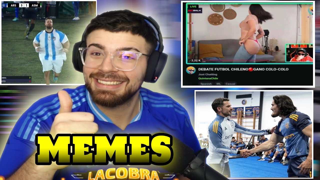 LA COBRA REACCIONANDO A LOS MEMES DEL PIBERIO