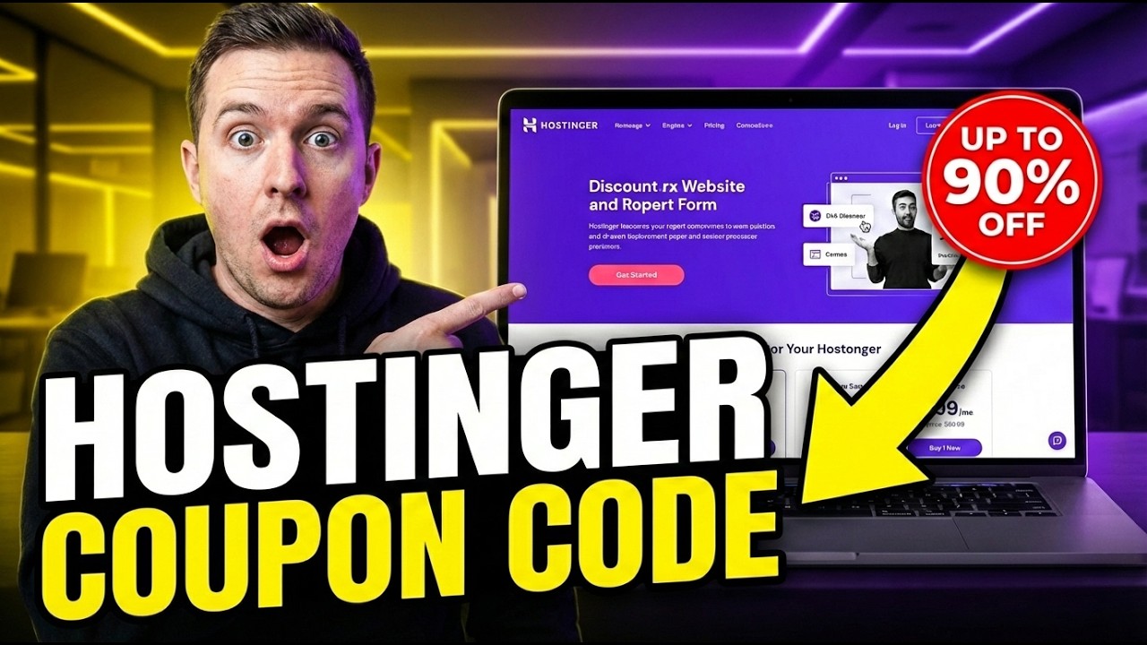 Hostinger Coupon Code 2026 🔥 Get 90% OFF Instantly (Limited Time)