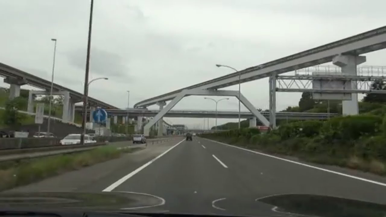中国自動車道　下り　吹田JCT　⇒　下関IC　（関門橋　門司IC　まで）６時間等速　2013.5