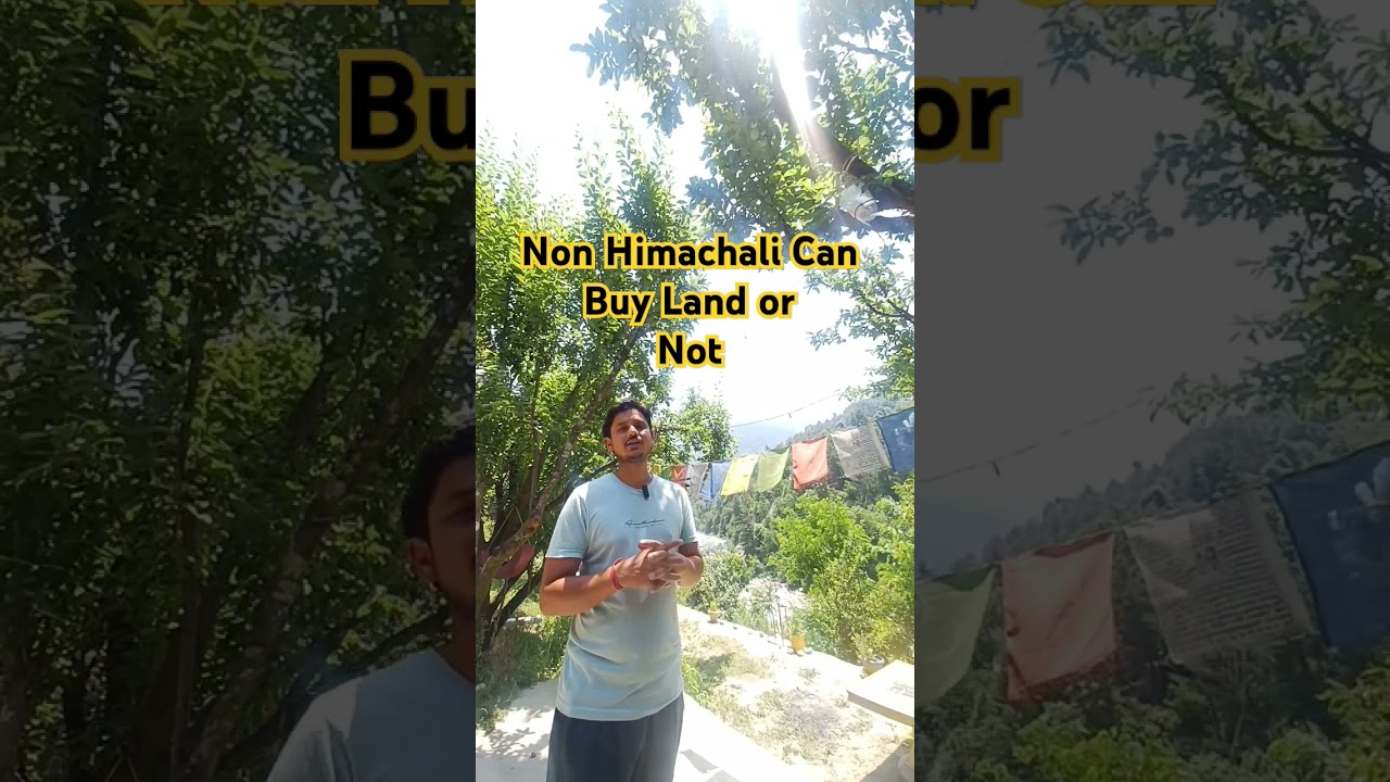 #Non himachali can buy land or not #outsider can buy land or not #land for non himachali