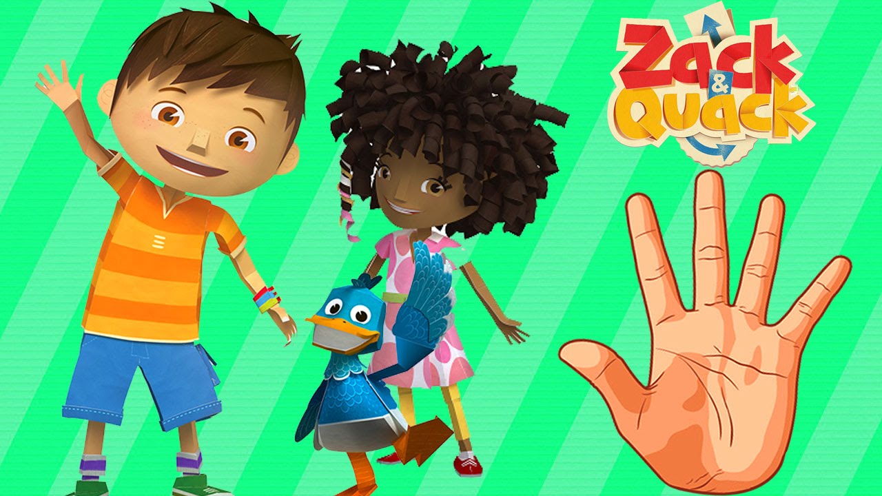 ZACk & QUACK Finger Family Nursery Rhymes | My Finger Family  Rhymes