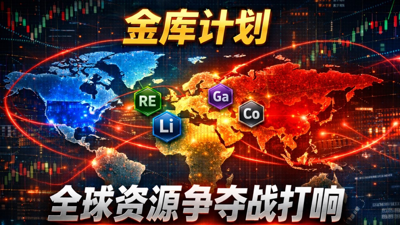 “金库计划”背后：全球资源争夺战打响