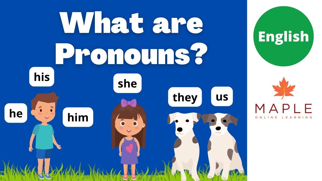 What are Pronouns? ►Learn about Pronouns | Learn English