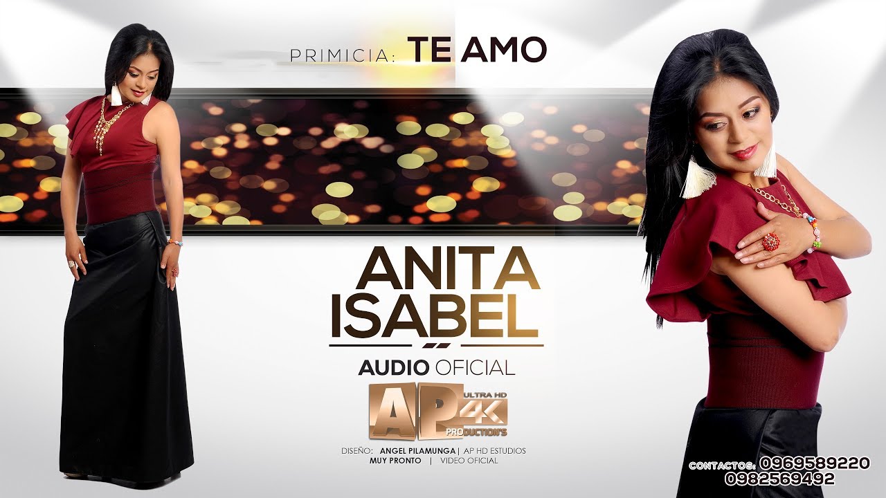 Anita Isabel PRIMICIA!!! 2019 - Te amo 