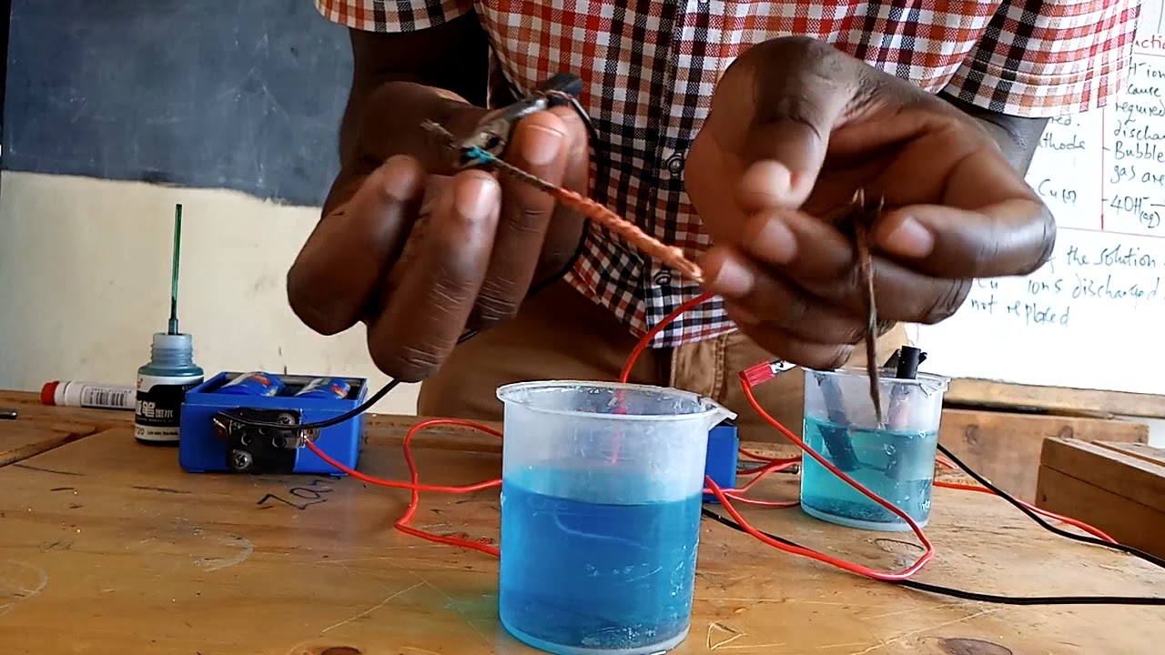 Form 4 chemistry - Electrochemistry Lesson 12