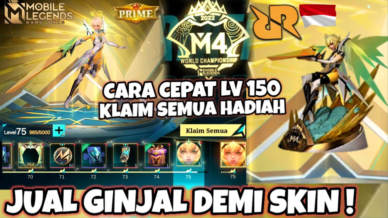 HOW TO QUICKLY RAISE YOUR M4 LEVEL TO LEVEL 150 AND GET THE PRIME MOBILE LEGENDS SKIN