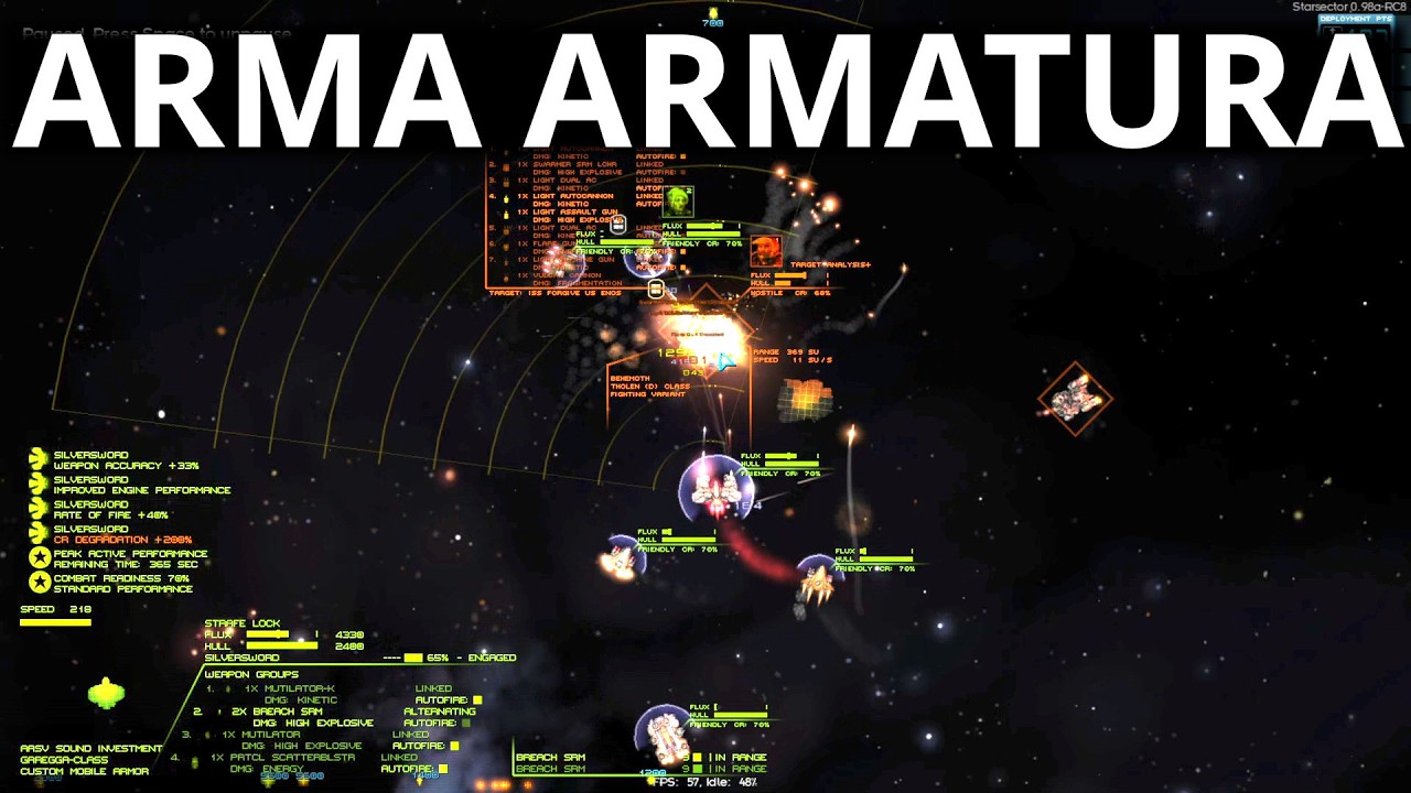 Я «присоединился» к Arma Armatura в Starsector - v0.98