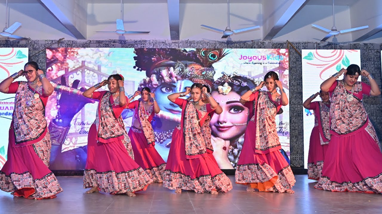 Ranchhod Rangila by Teacher's Dance Performance | 2nd Annual Day | JoyousKids_Vavol