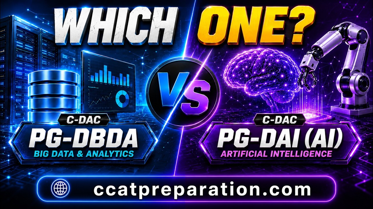 PG-DBDA vs PG-DAI (AI): Which C-DAC Course Should You Choose?