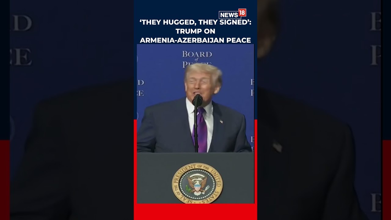 Donald Trump Hails Armenia-Azerbaijan Peace Deal After '30 Years Of Fighting'