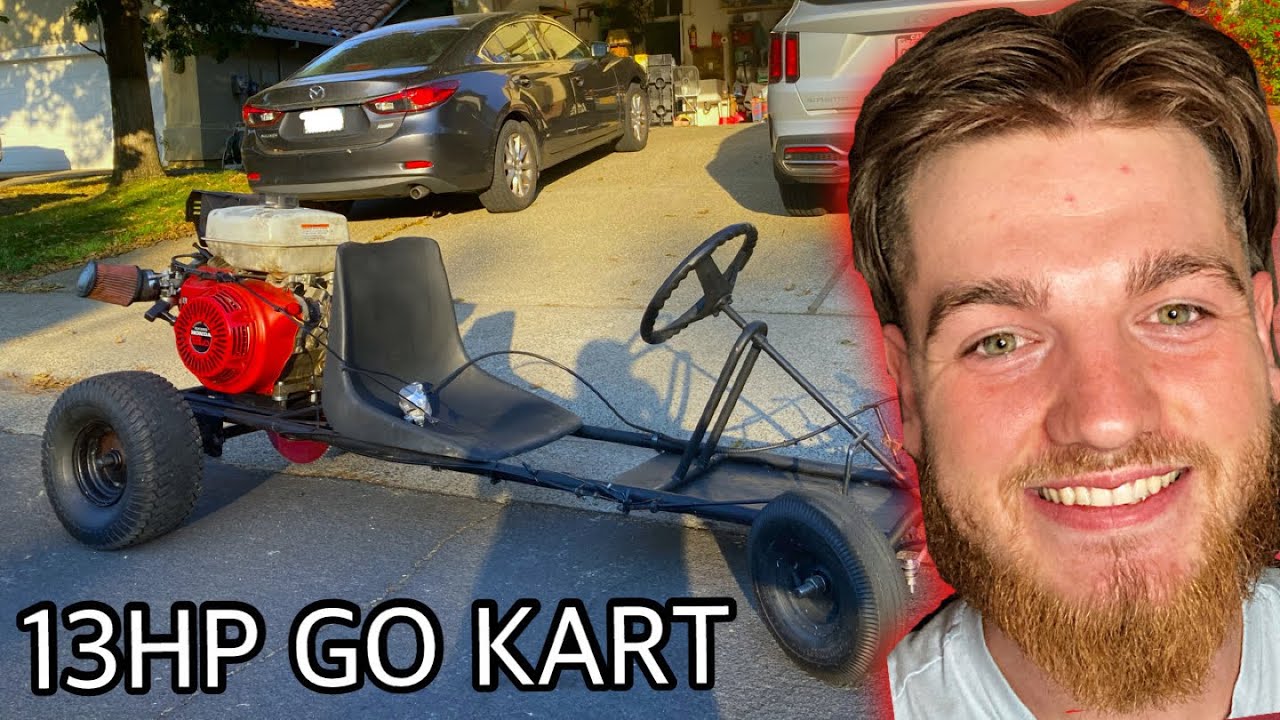 I Bought a $350 13HP Racing Go Kart